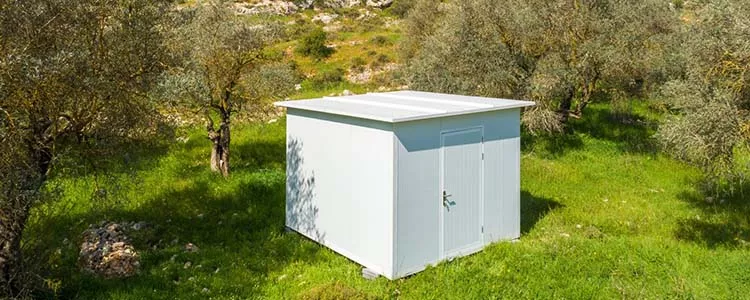 מחסן גינה מבניה קלה