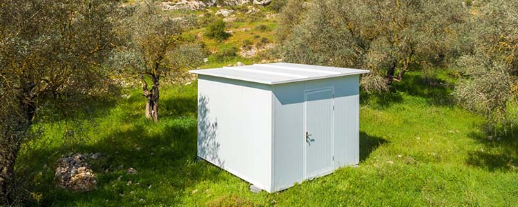 מחסן גינה מבניה קלה