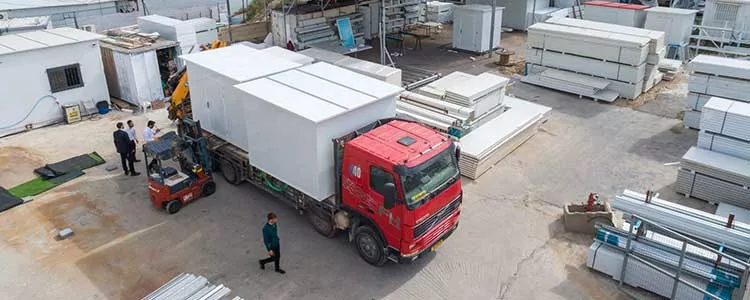 מבנים ניידים מבניה קלה